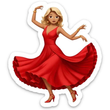 tango emoji woman sticker