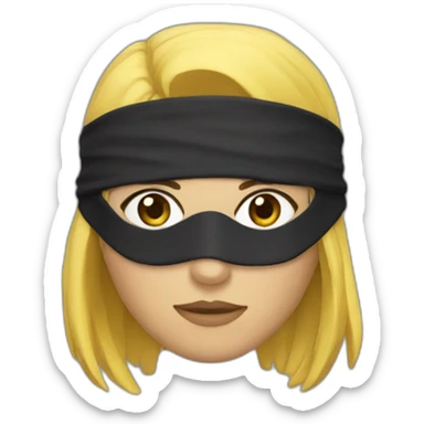 Ninja_girl_mask sticker