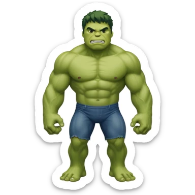 Hulk full body sticker