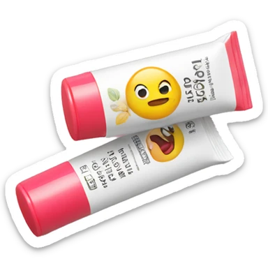 lip balm with label sticker