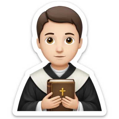 Lawful Human Priest sticker