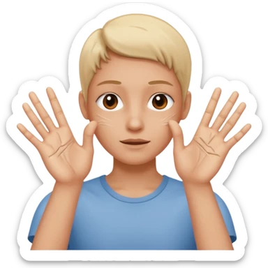 A normal human emoji with nails💅 this emoji but without the nail polish sticker