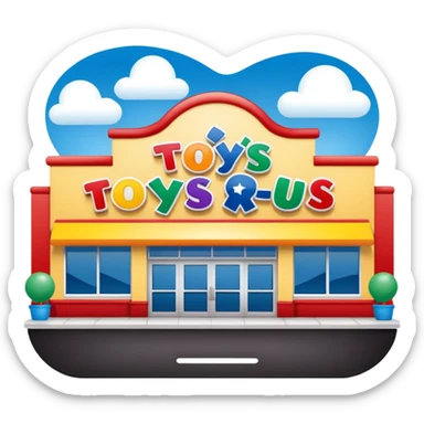 Toys R US Store Store sticker