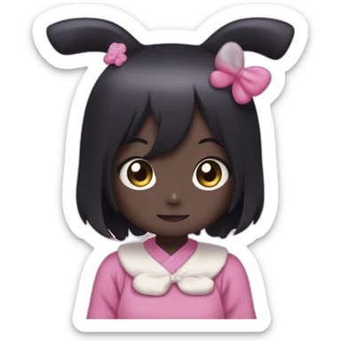 Kuromi sanrio sticker