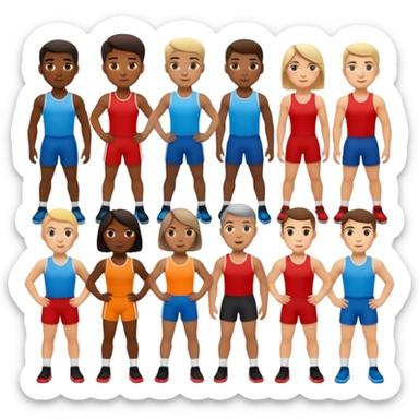 sports people sticker
