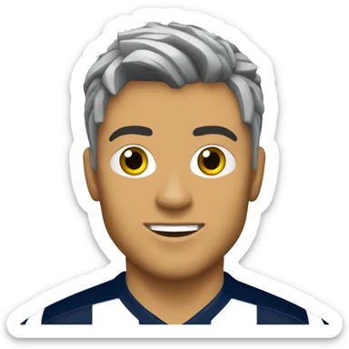 jugador futbol tigres de monterrey (que no sea rayados sticker