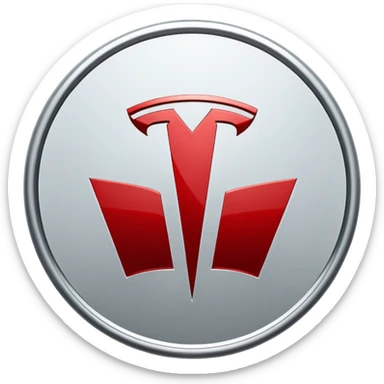 Tesla logo  sticker