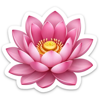Lotus sticker