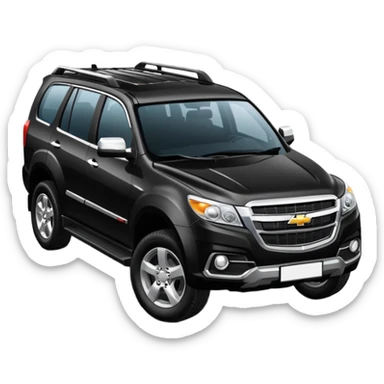 Haval H5 black Looks like a Chevrolet Suburban  sticker