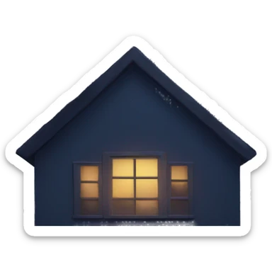 Midnight sky  sticker