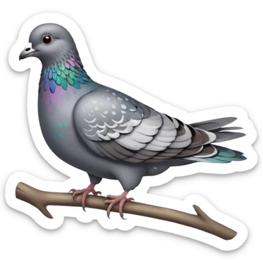Pigeon sticker
