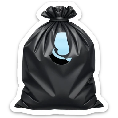trash bag  sticker