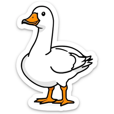 Goose sticker