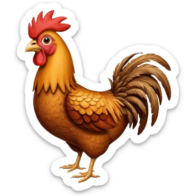 Cock sticker