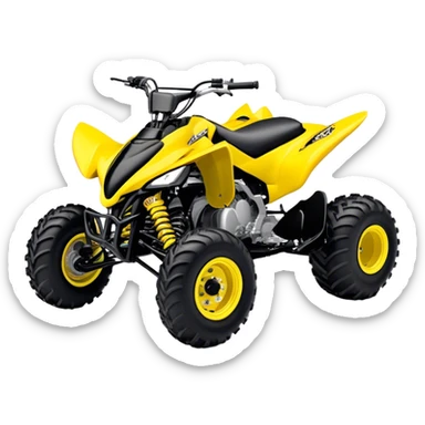 Yfz 450 quad  sticker