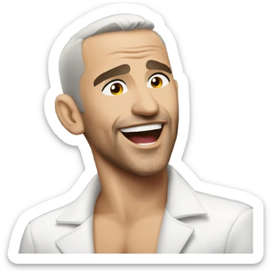 eros ramazzotti singing sticker