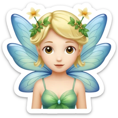 Airy fairy sticker