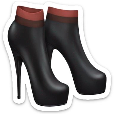 High heels and stockings sticker