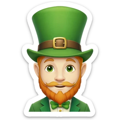 Suburban leprechaun sticker