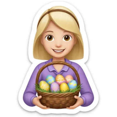Easter sticker