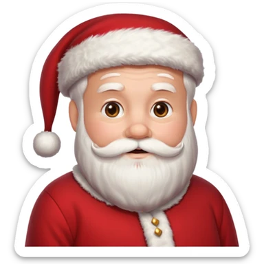 Santa claus sticker