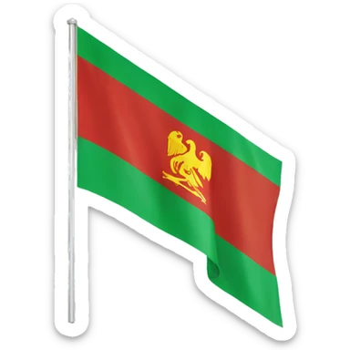 Transnistria flag sticker