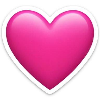 Pink Heart sticker