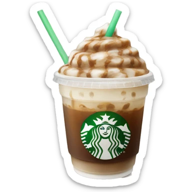 Starbucks iced coffee sticker