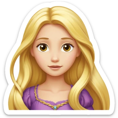 tangled disney sun sticker
