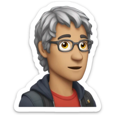 Merlin on the beat sticker