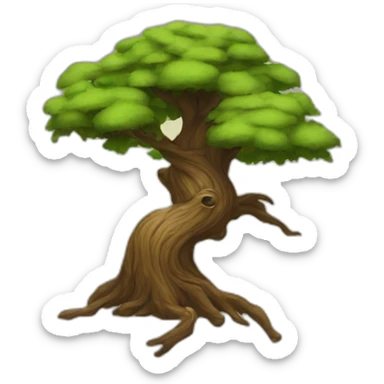 Starwars tree sticker