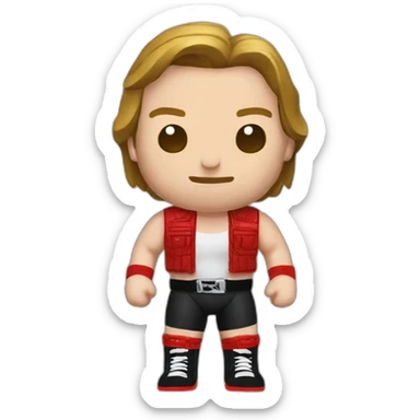 Roddy Piper WWE full body sticker