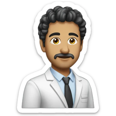 oussama amar qui dis non en croisant les bras sticker