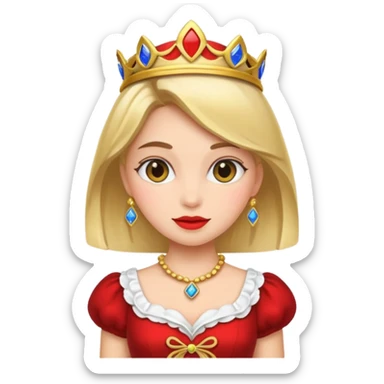 very fancy girl european sticker