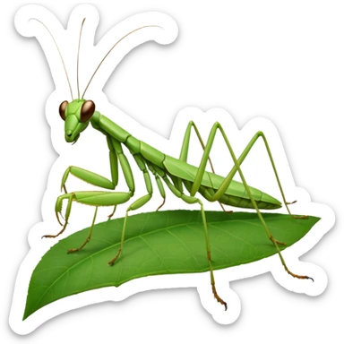 Praying Mantis sticker