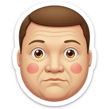 Make me a nice super cool and very huge man who knows all the things about everyone that has down syndrome make it all staticy and multiocolored sticker