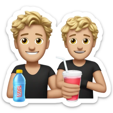 Prime hydration drink ksi and Logan paul sticker