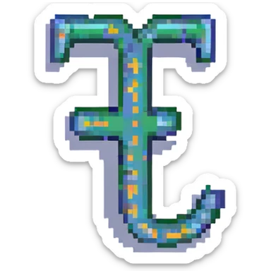 π (pi) math symbol sticker