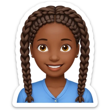 Barca niña Negrita sticker