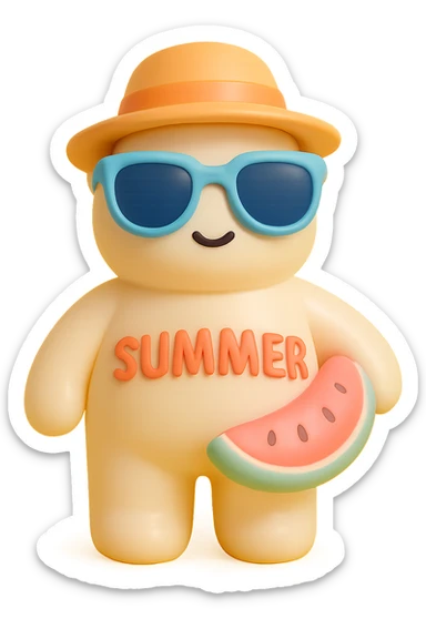 summer sticker