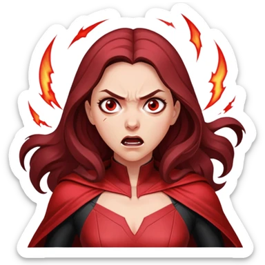 wanda maximoff killing you sticker