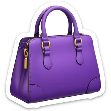 purple Handbag sticker