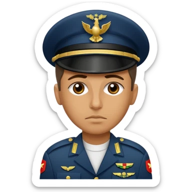 tired Iraqi soldier sticker