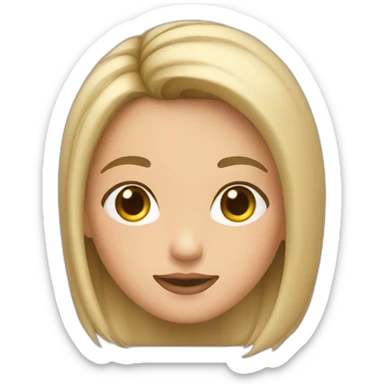 Wednesday girl sticker