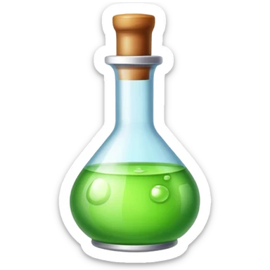 dnd item icon, health potion sticker
