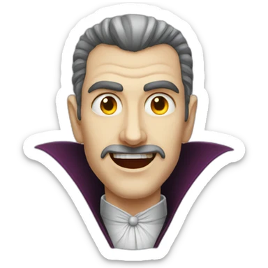 dracula UX designer sticker