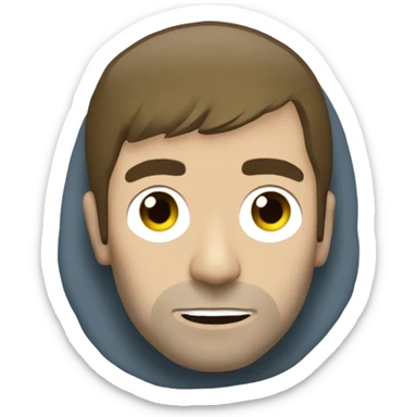 Liam Gallagher surfing sticker