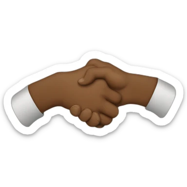 fist bump sticker