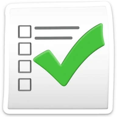 document page check sticker