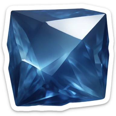 dark blue aethtetic sticker